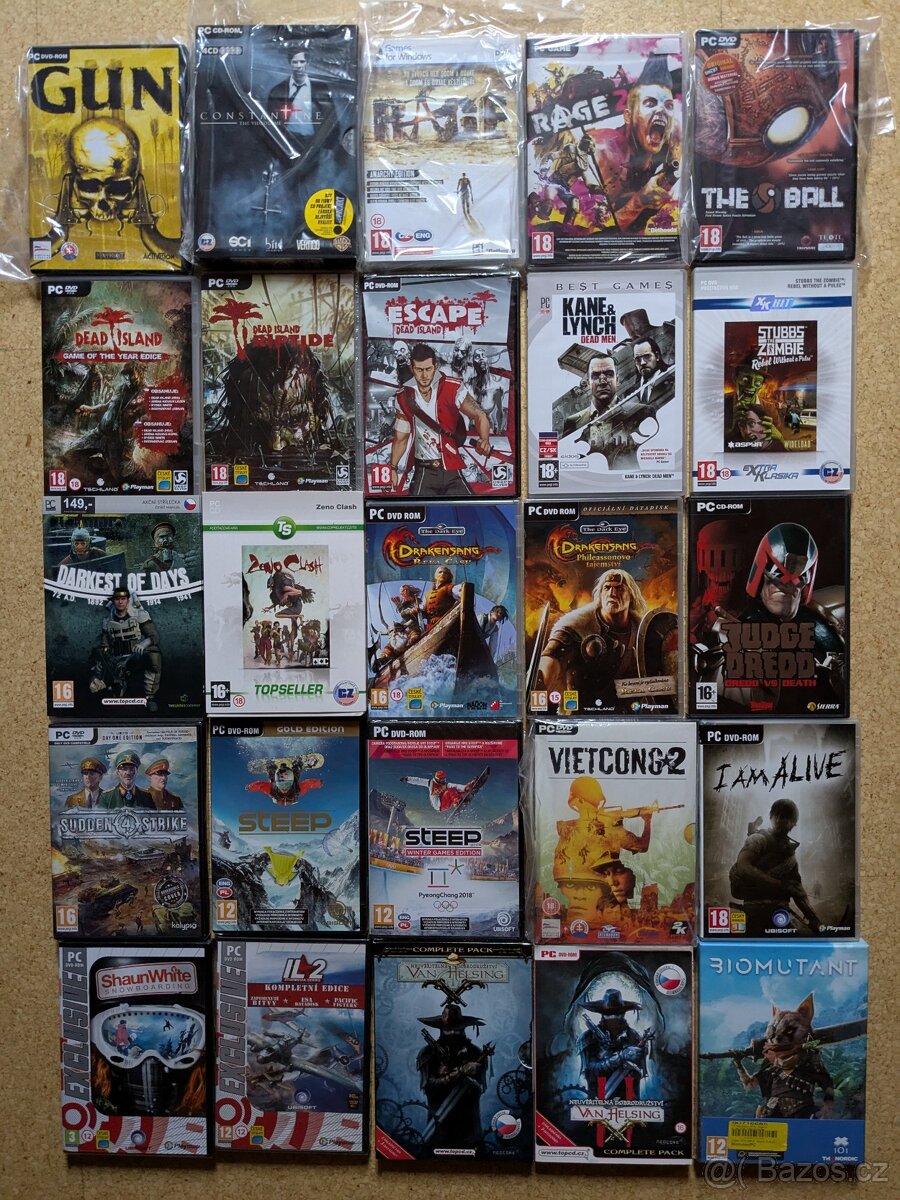 Sbírka PC her 800 ks 2. část - 2