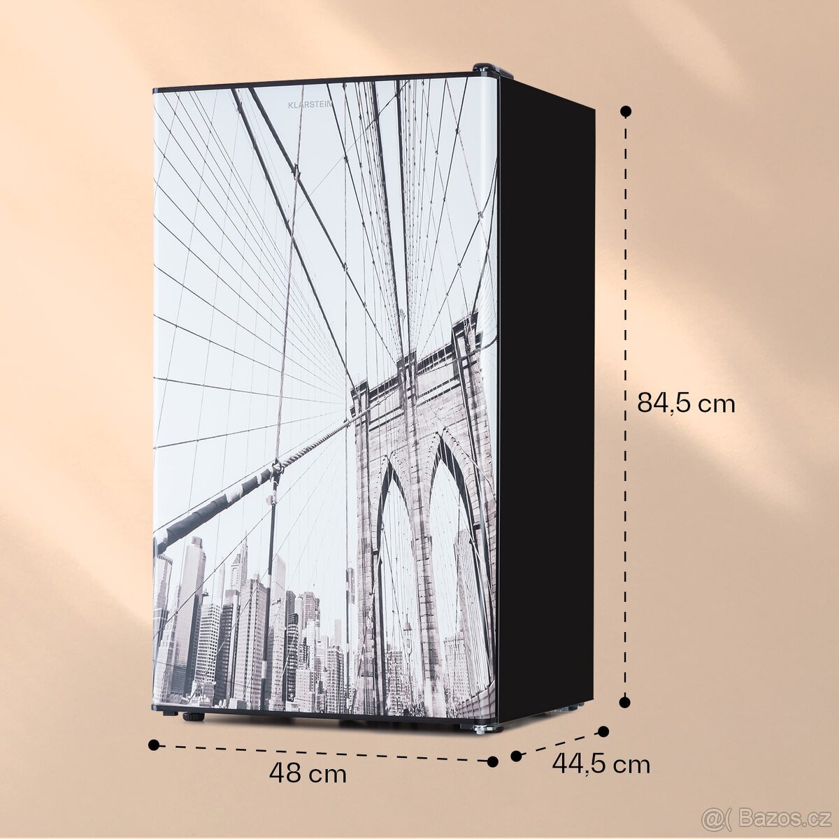 Cool City 45cm 79L Mini Lednice Design města - 2