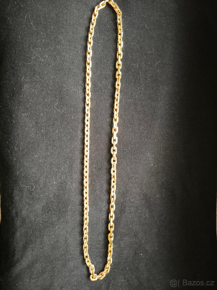 Zlatý řetěz 14 k anker - 2