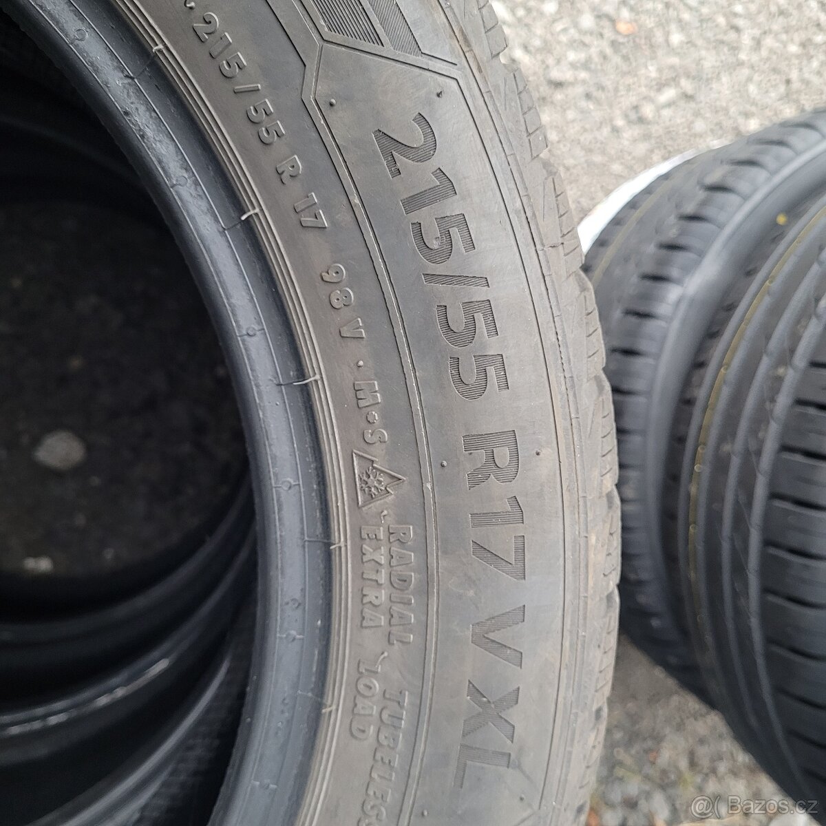 215/55/17 zimní pneu - 2