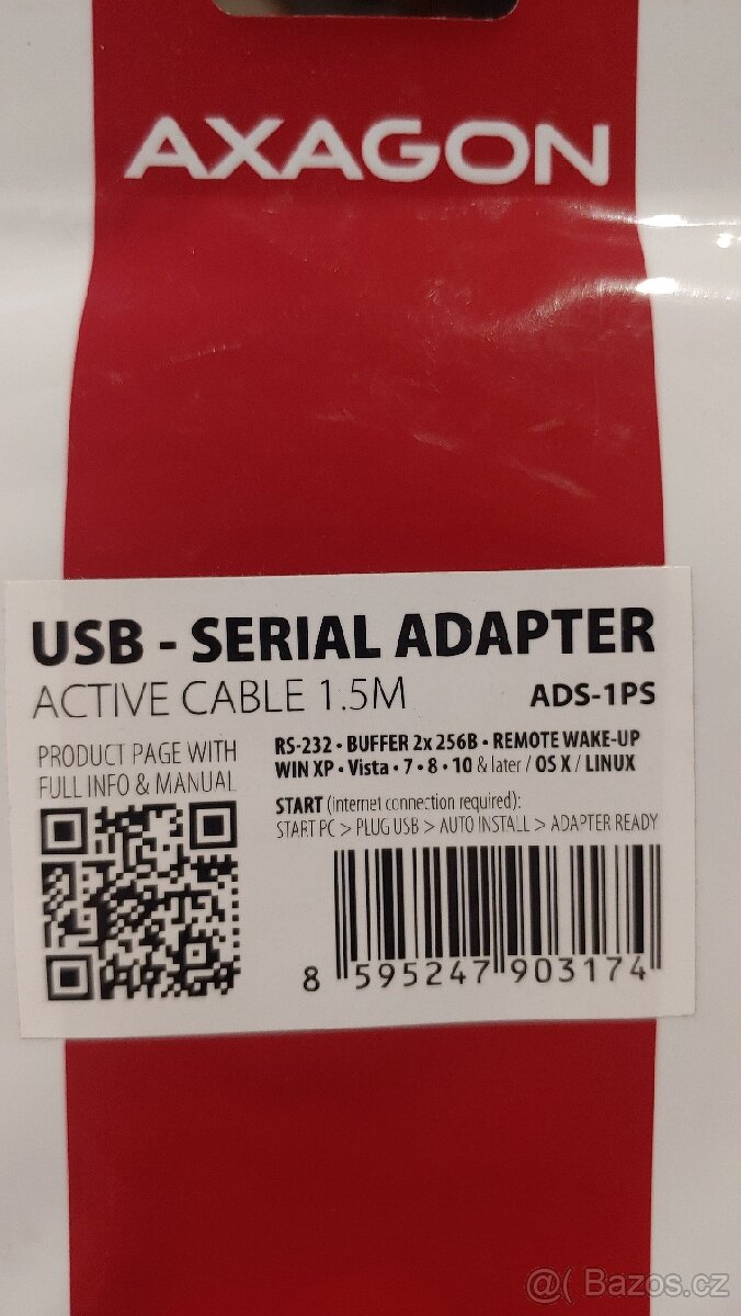Axagon usb-serial cable - 2