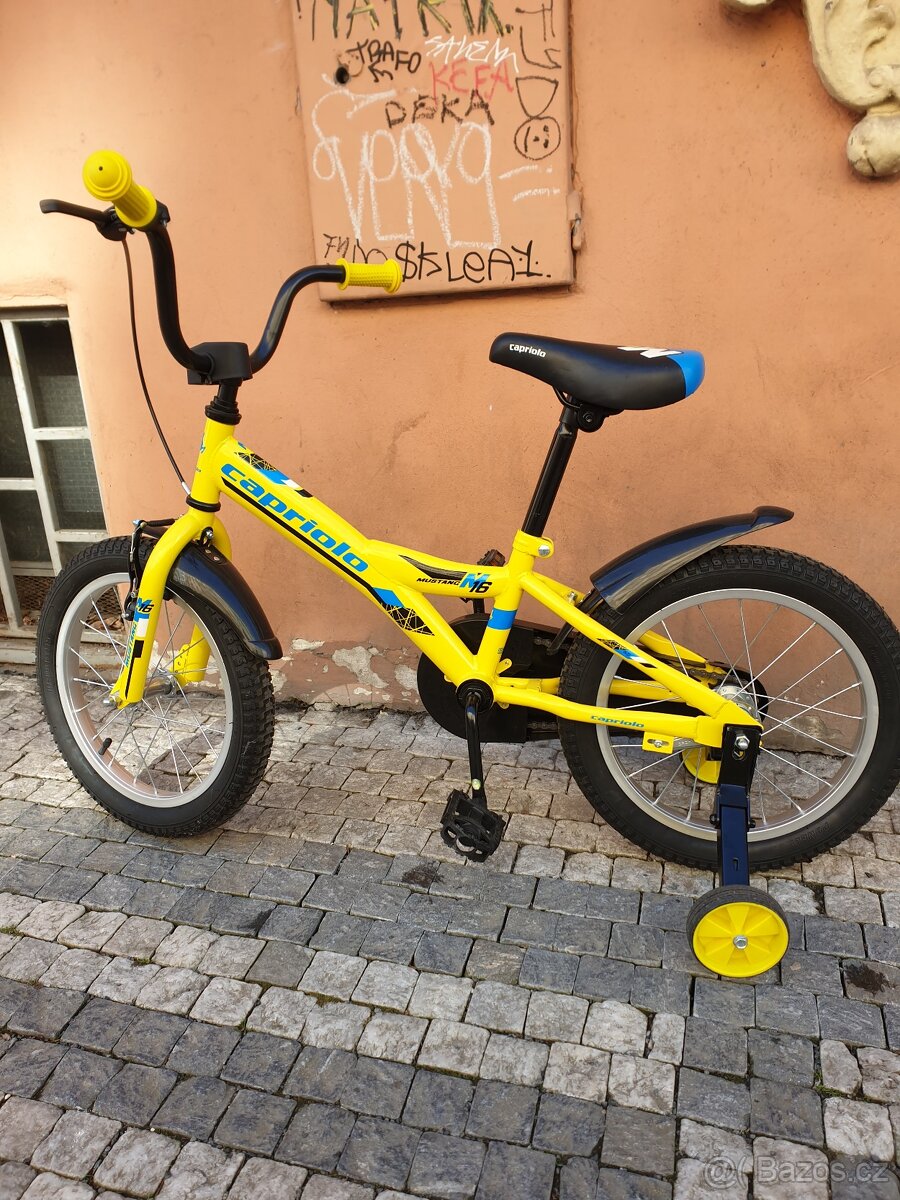 Dětské kolo 4–7 let + pomocná kolečka - 2