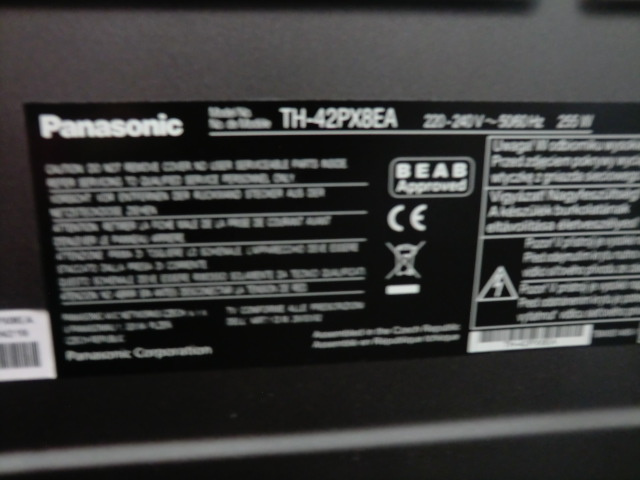 Plazma Panasonic TH 42PX8EA - 2
