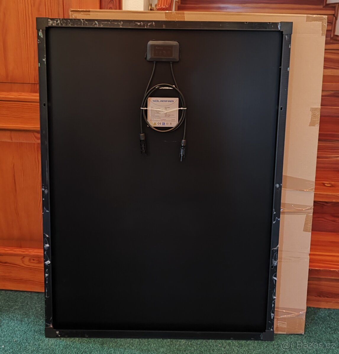 Solární panel fotovoltaický 150W pro systém 12V monokrystal - 2