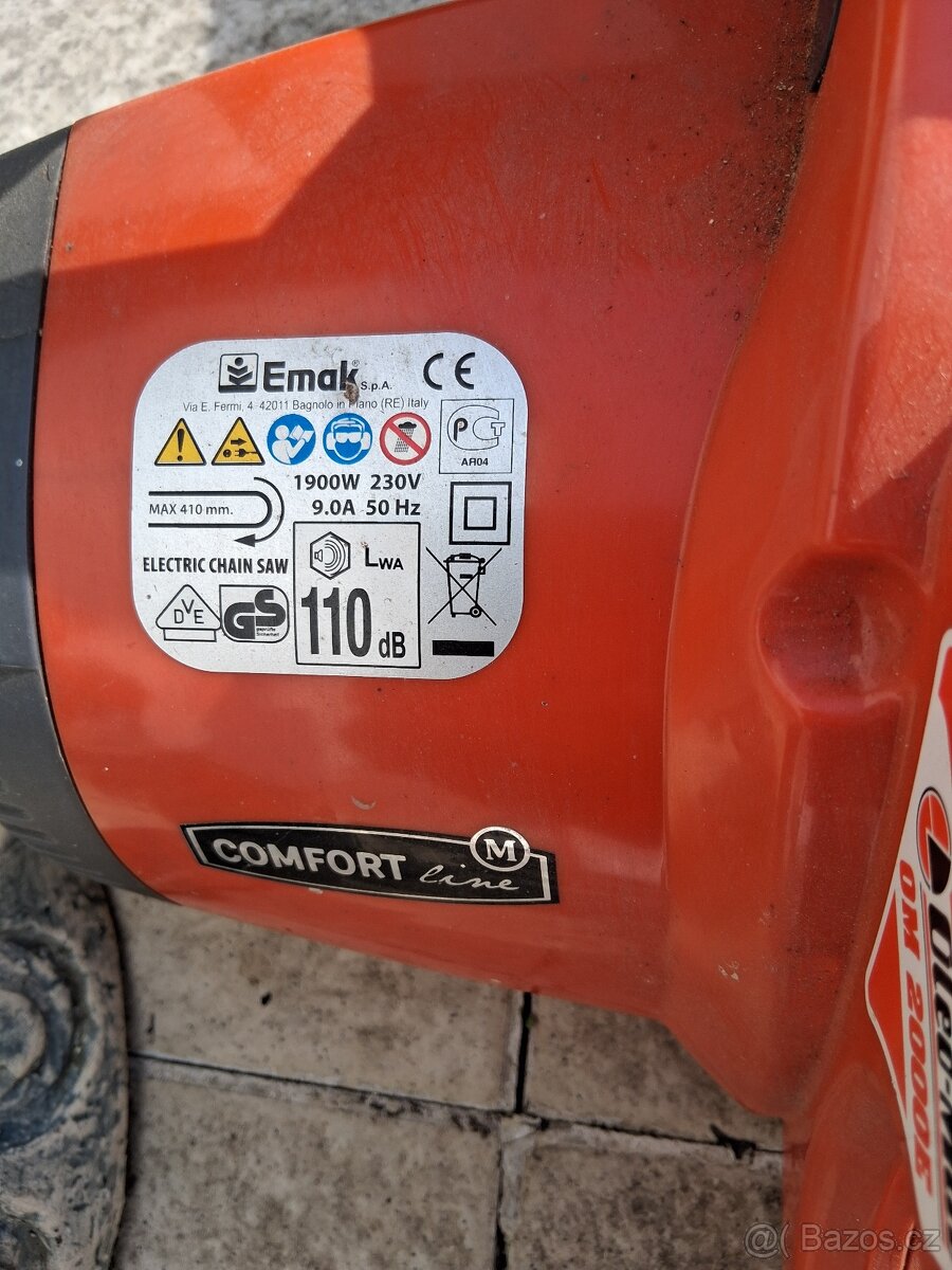 Elektrická motorová pila - 2