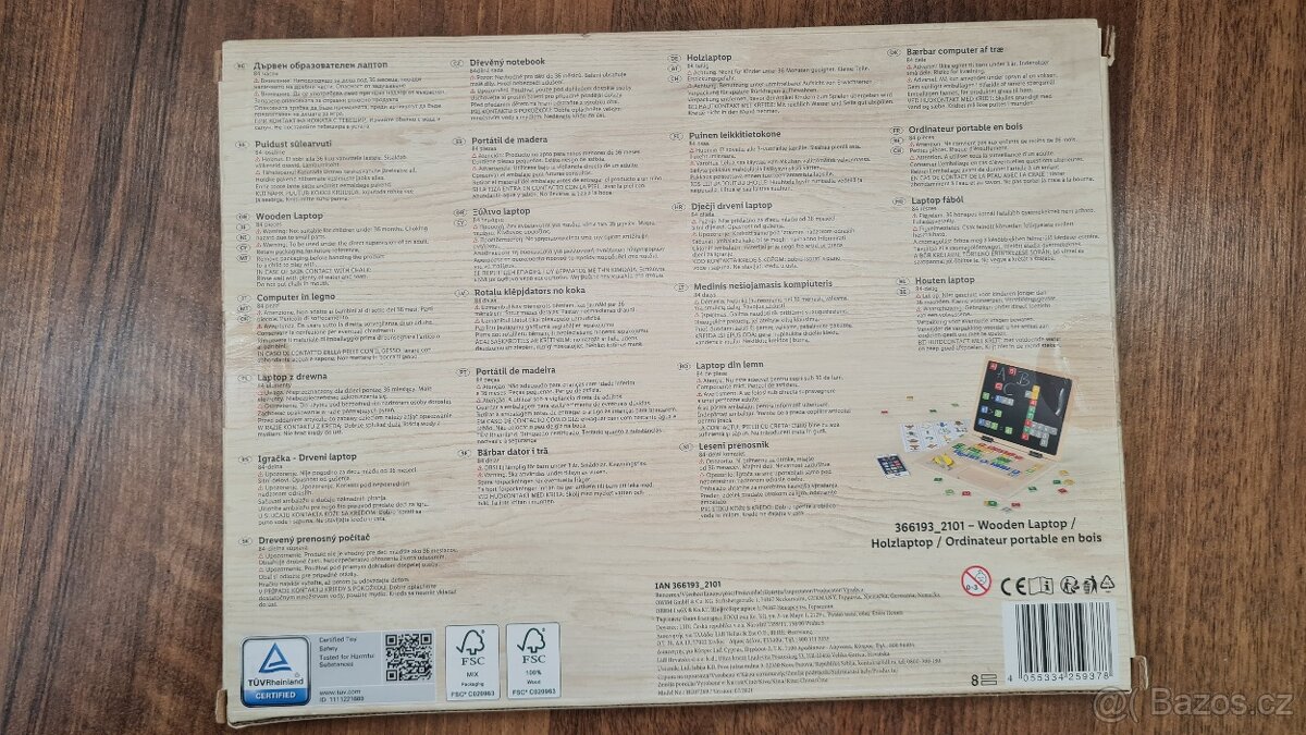 Hračka notebook nerozbalená - 2