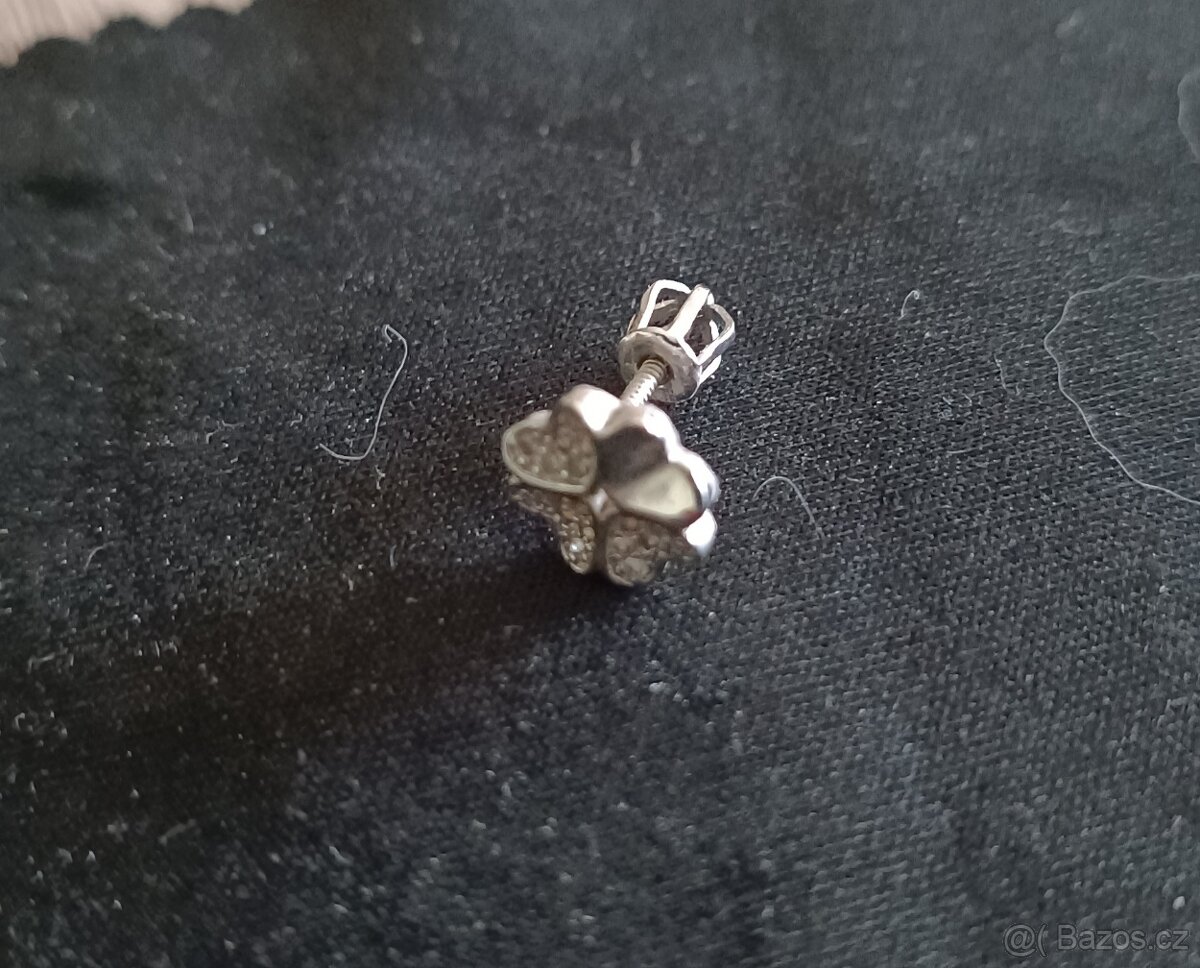 Náušnice stříbro - 2