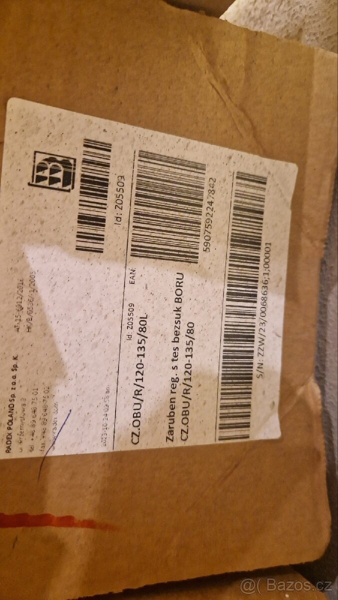 Zárubně RADEX bezsuké - 2