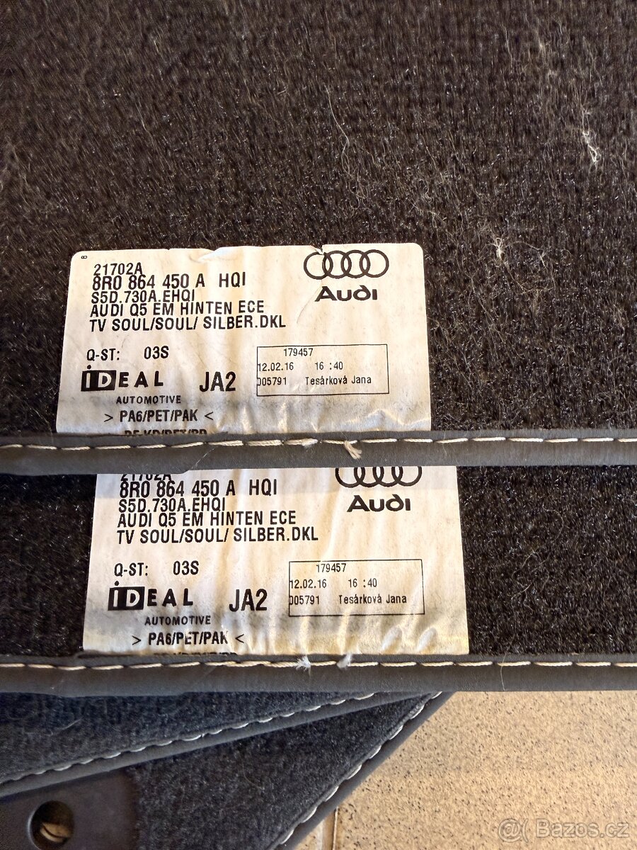 Koberečky Audi Q5 - 2