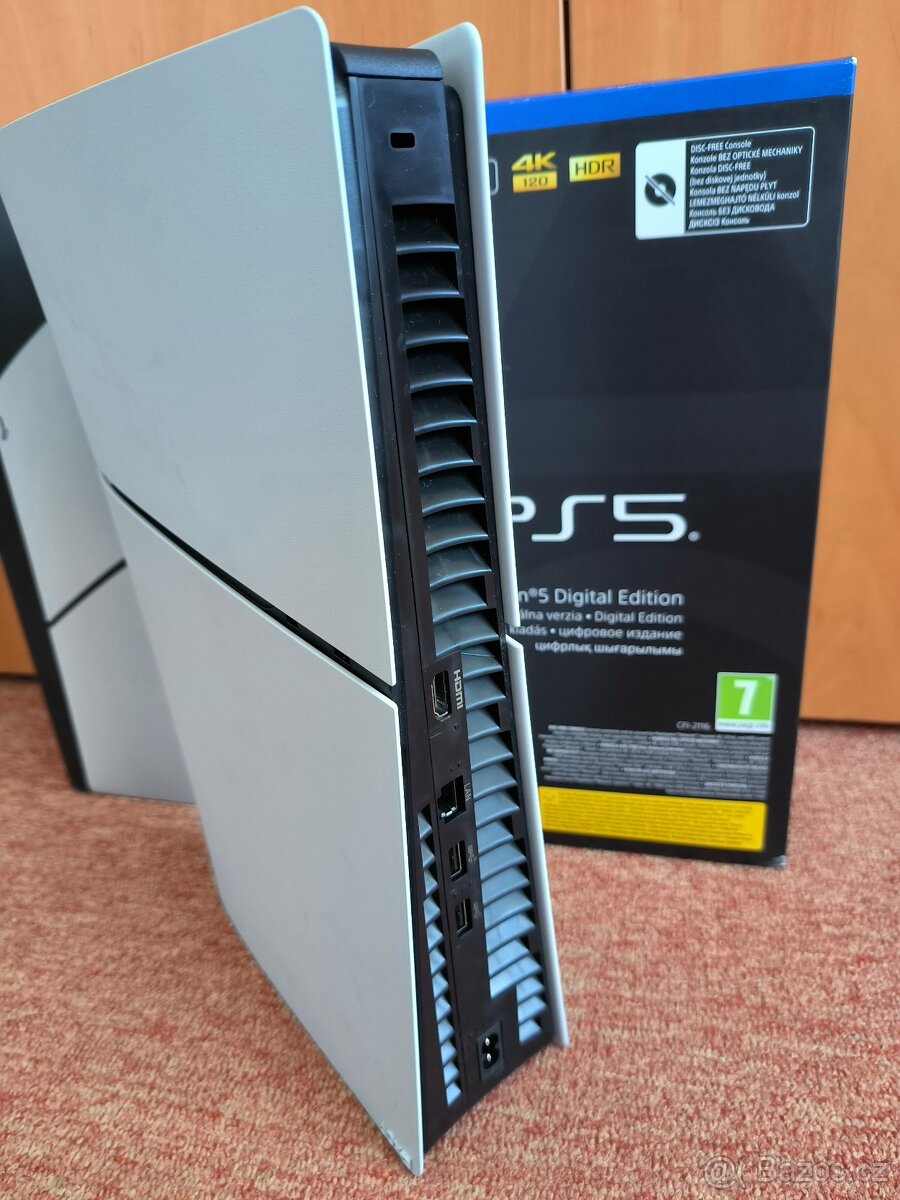 Playstation 5 Slim Digital, JAKO NOVÁ, ZÁRUKA - 2