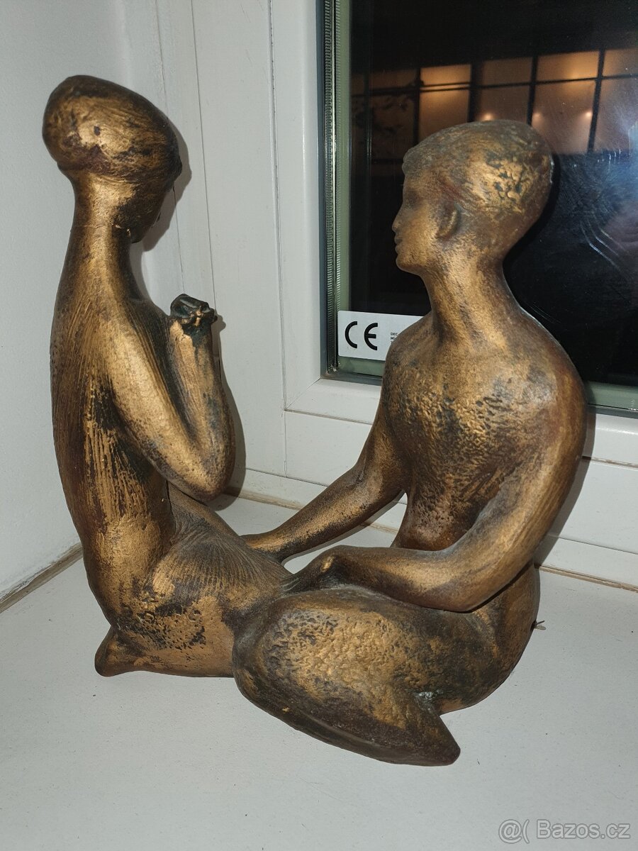 Soška - milenci - 2
