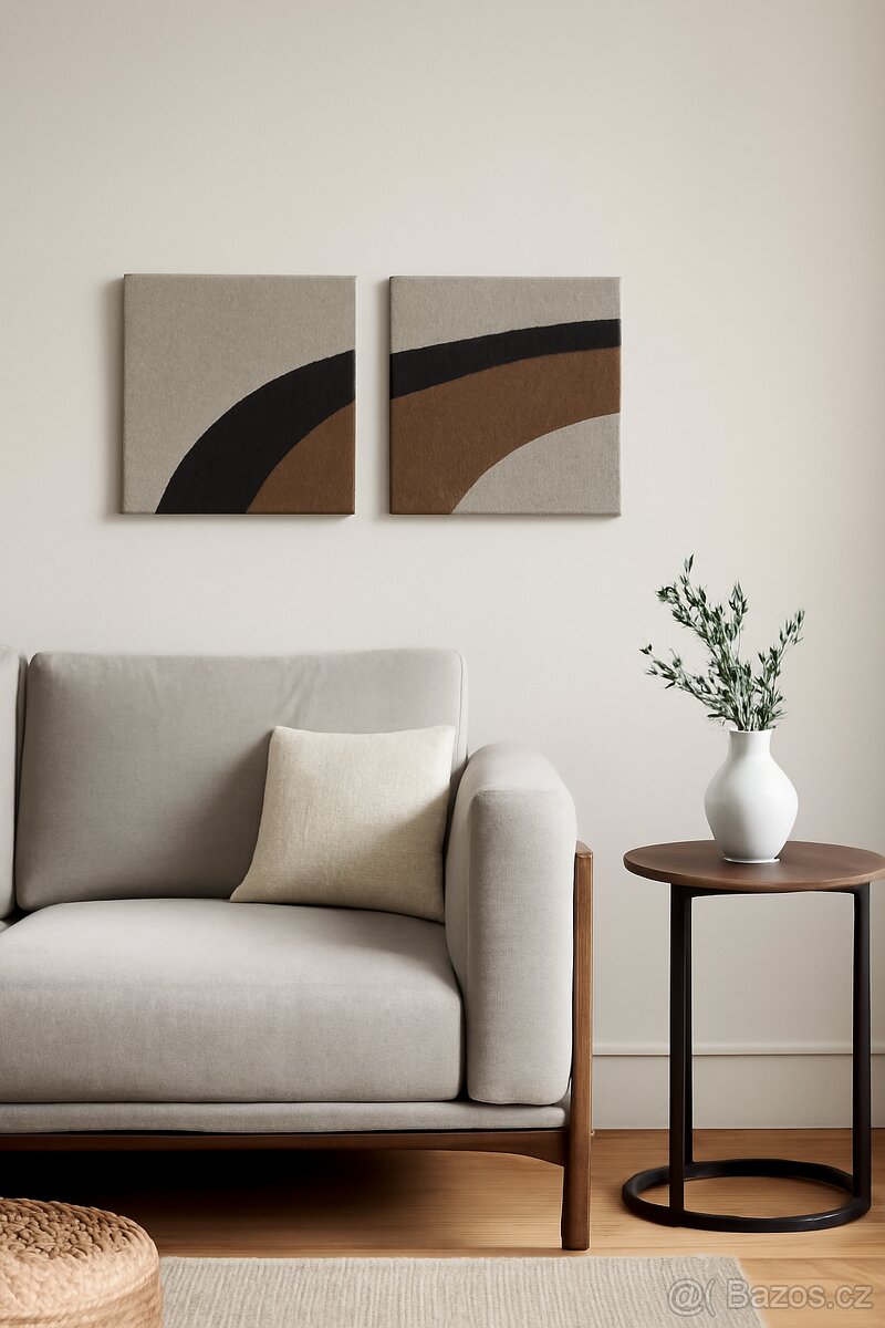 NOVÝ - obraz z kamínků přírodní POZOR čtěte - 2