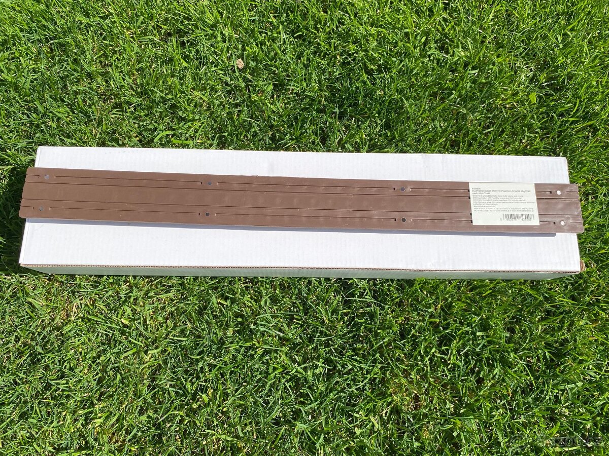 Plastové hroty pro ptáky holuby 50x4,5cm hnědá kotarbau - 2