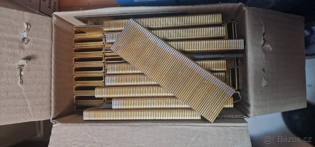 Prodám tesařské spony 367/35-70 PR bal / 7140ks - 2