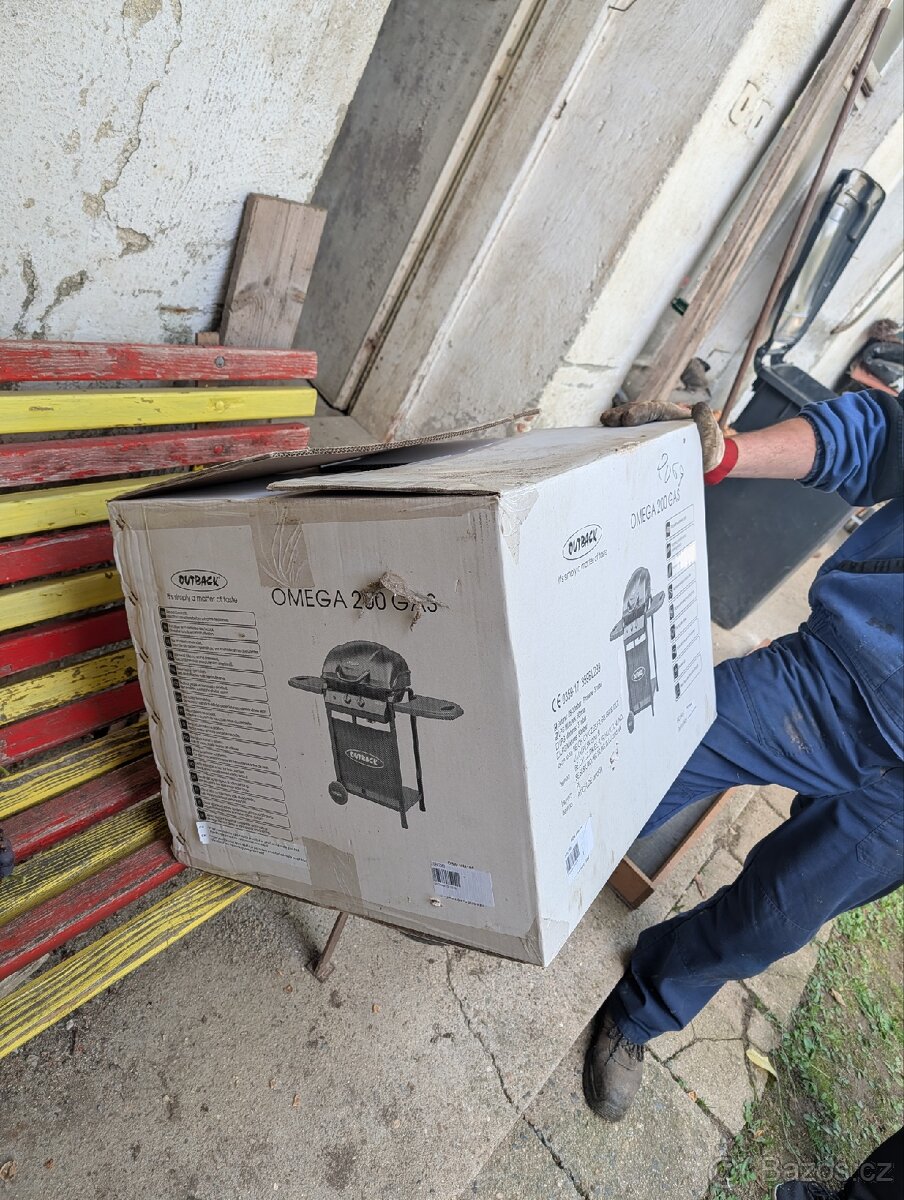 Plynový Gril omega 200 gas - 2