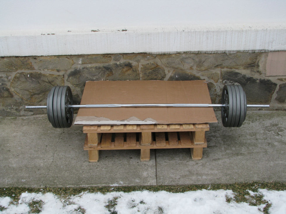 BENCH činka 100kg za 5990,- NOVÁ - 2
