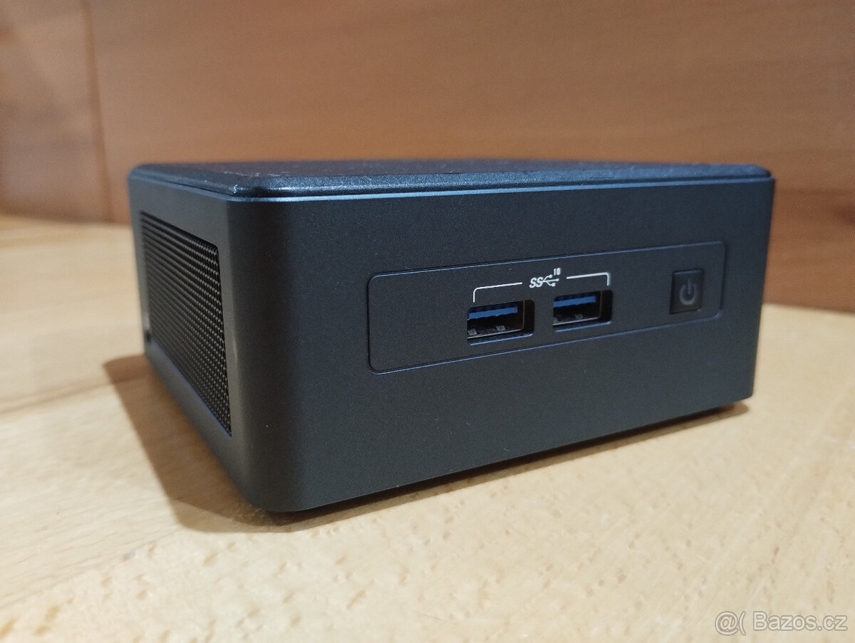 Mini PC Intel NUC 11 i3-1115G4 BEZ RAM a SSD, perfektní stav - 2