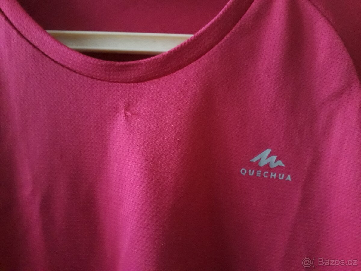 legíny pepperts 134/140, šaty 146 C&A,funkční tričko vel cca - 2