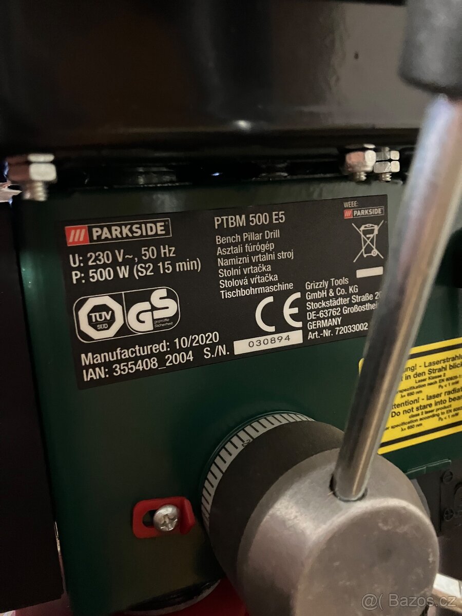 Stolní vrtačka Parkside - 2