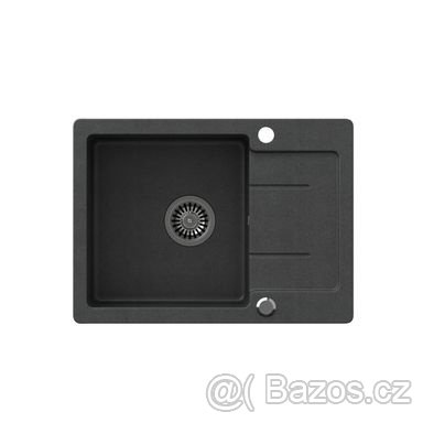 KUCHYŇSKÝ GRANITOVÝ DŘEZ QUADRON RAPID 30 + SIFON - 2