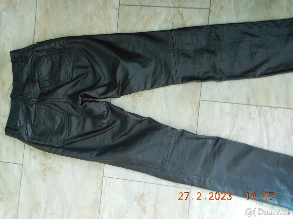 Prodám dámské kožené kalhoty na motorku - 2