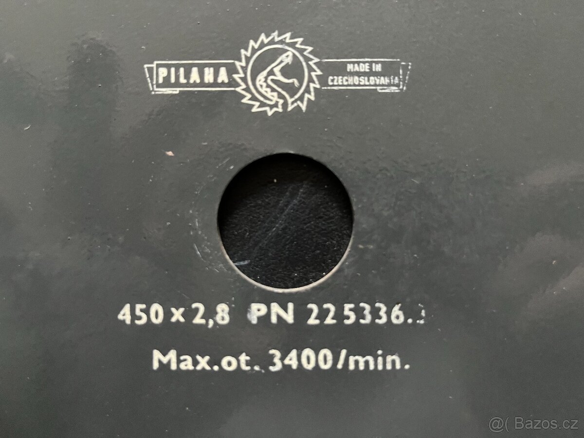 Pilový kotouč Pilana. - 2