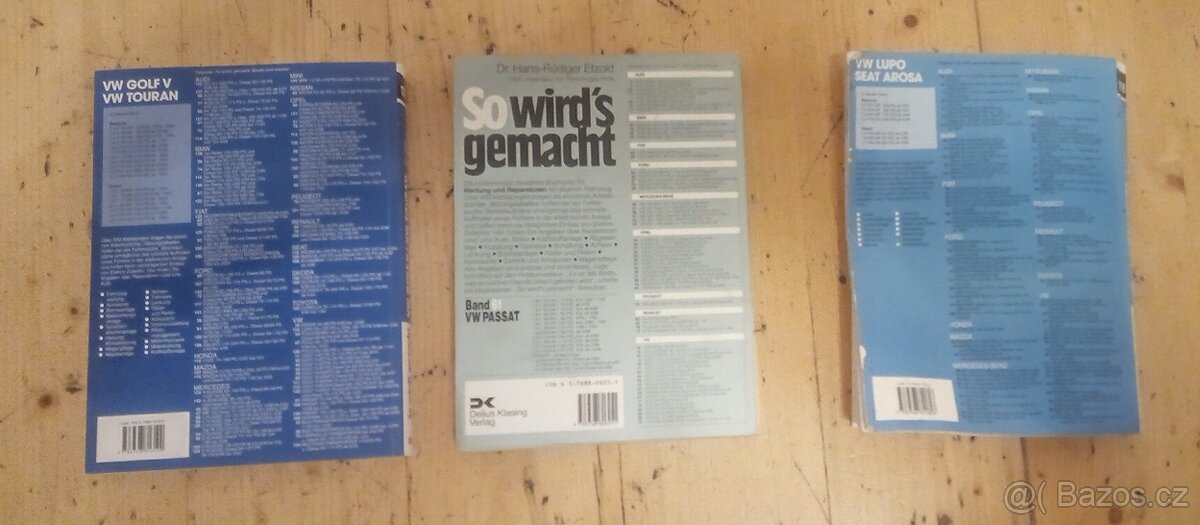 VW Golf,Passat,Lupo...knihy Servis,manuál. - 2