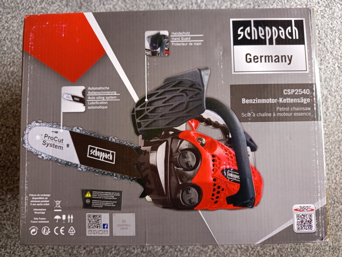 Motorová pila Scheppach CSP2540 - 2