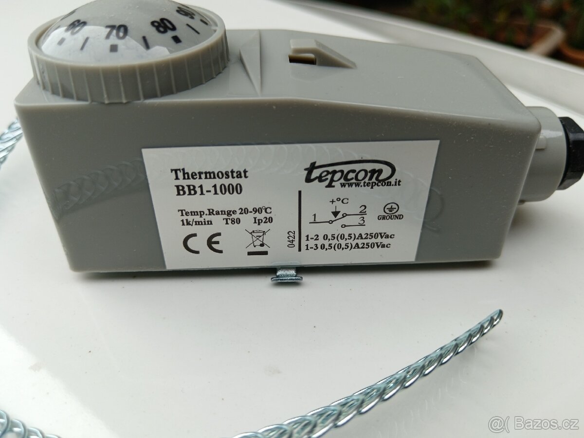 Příložný termostat - 2