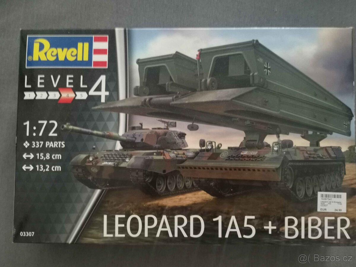 Leopard 1A5 + Biber | Revell | 03307 | 1:72 | Rarita - 2