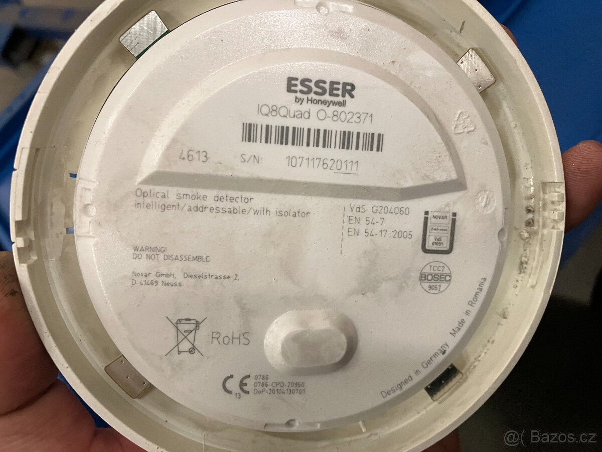 Hlásič požáru - detektor kouře - použitý - 2