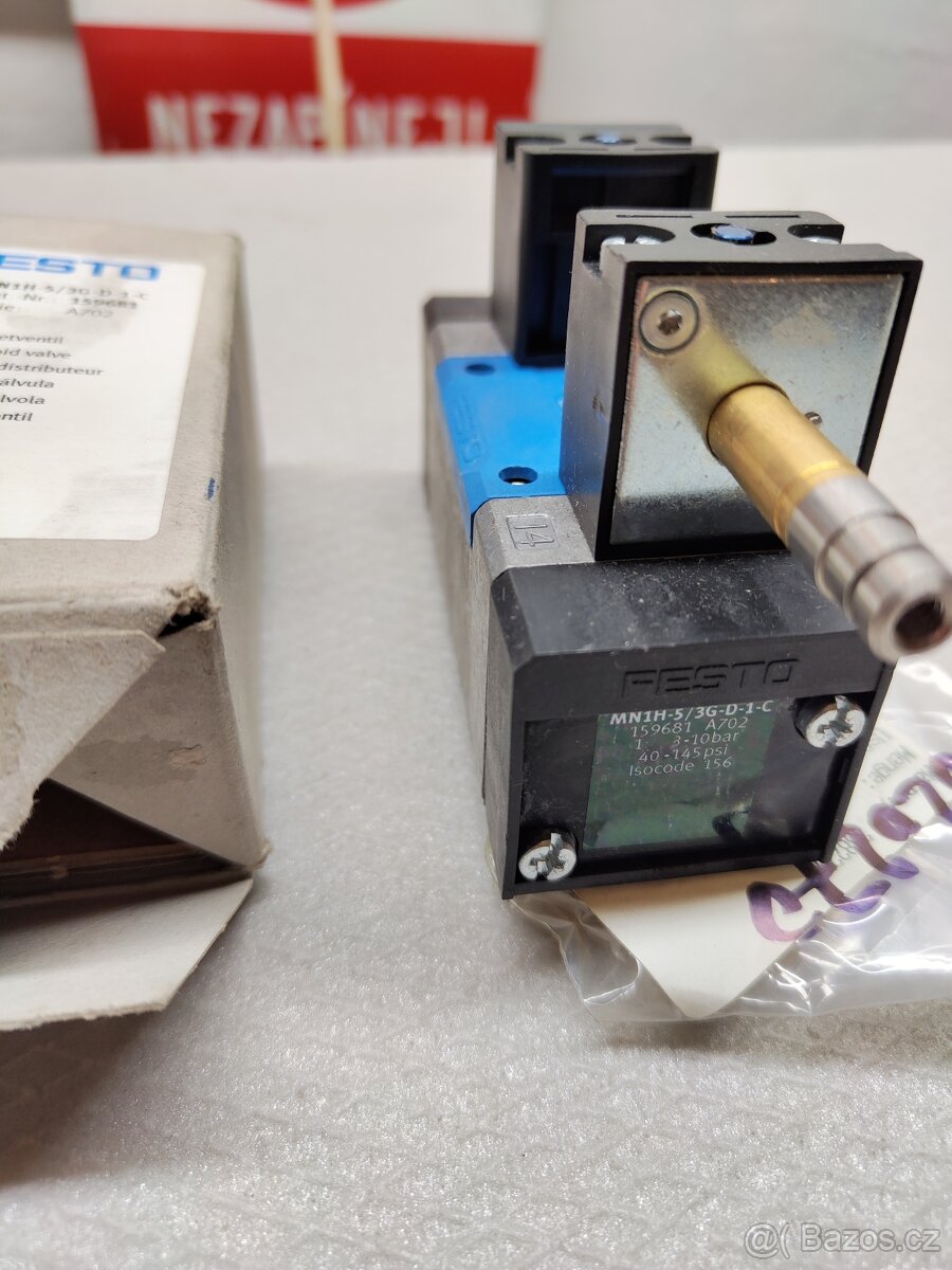FESTO MN1H-5/3G-D-1-C elektromag.ventil 159681 - 2
