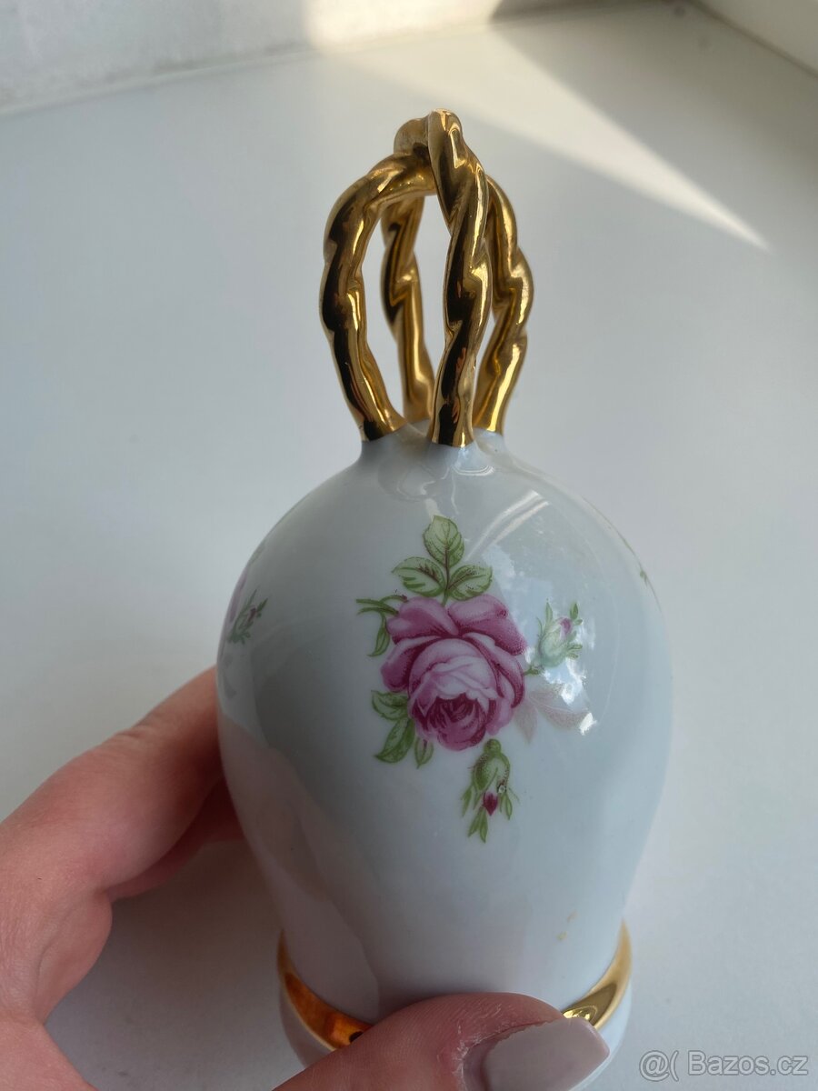 Porcelánový zvonek - Royal Dux - 2