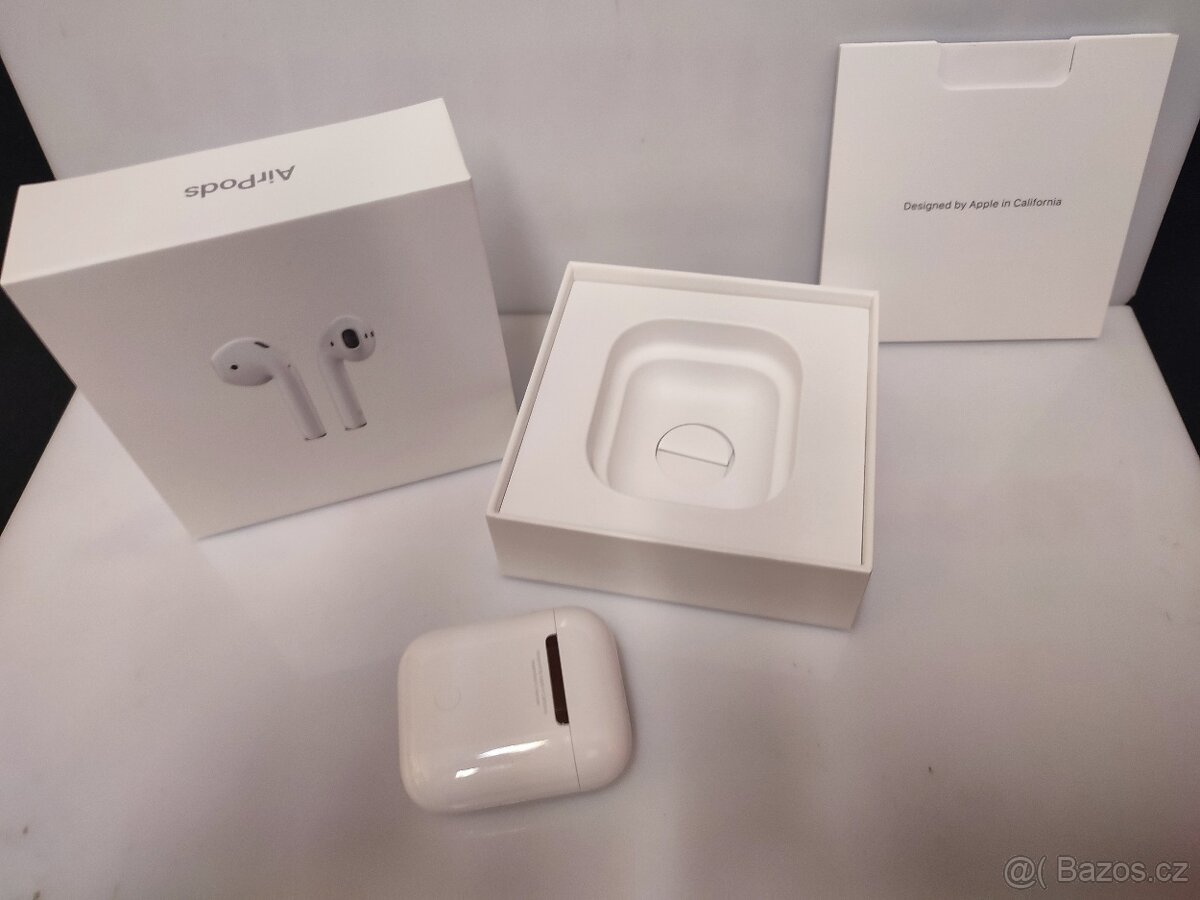 Prodám Airpods 2 GENERACE FUNGL NOVÉ - 2