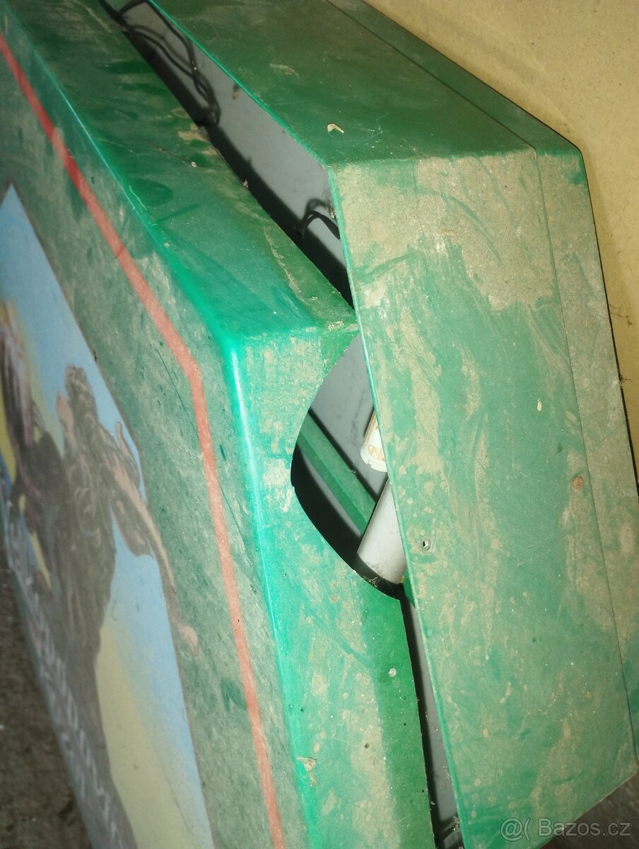 Svítící reklamní cedule Kozel - 2