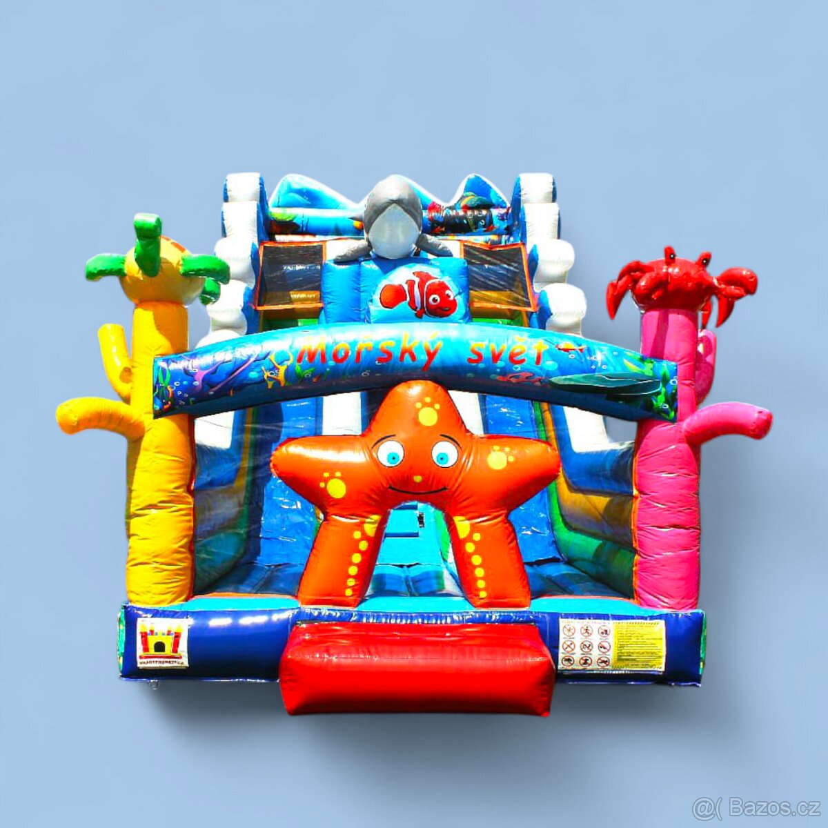 Nafukovací dvojskluzavka - 2