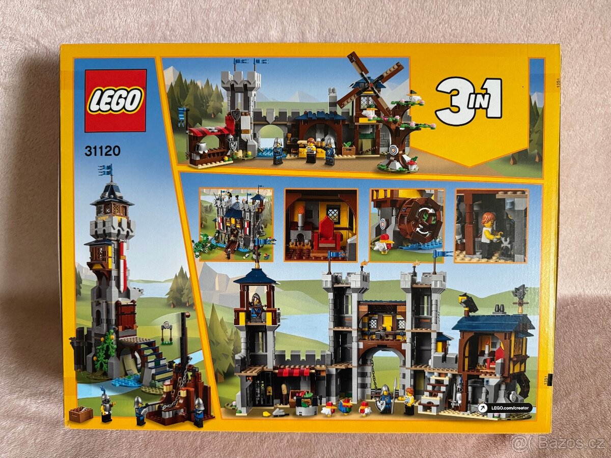 Nové LEGO Creator 31120 Středověký hrad - 2
