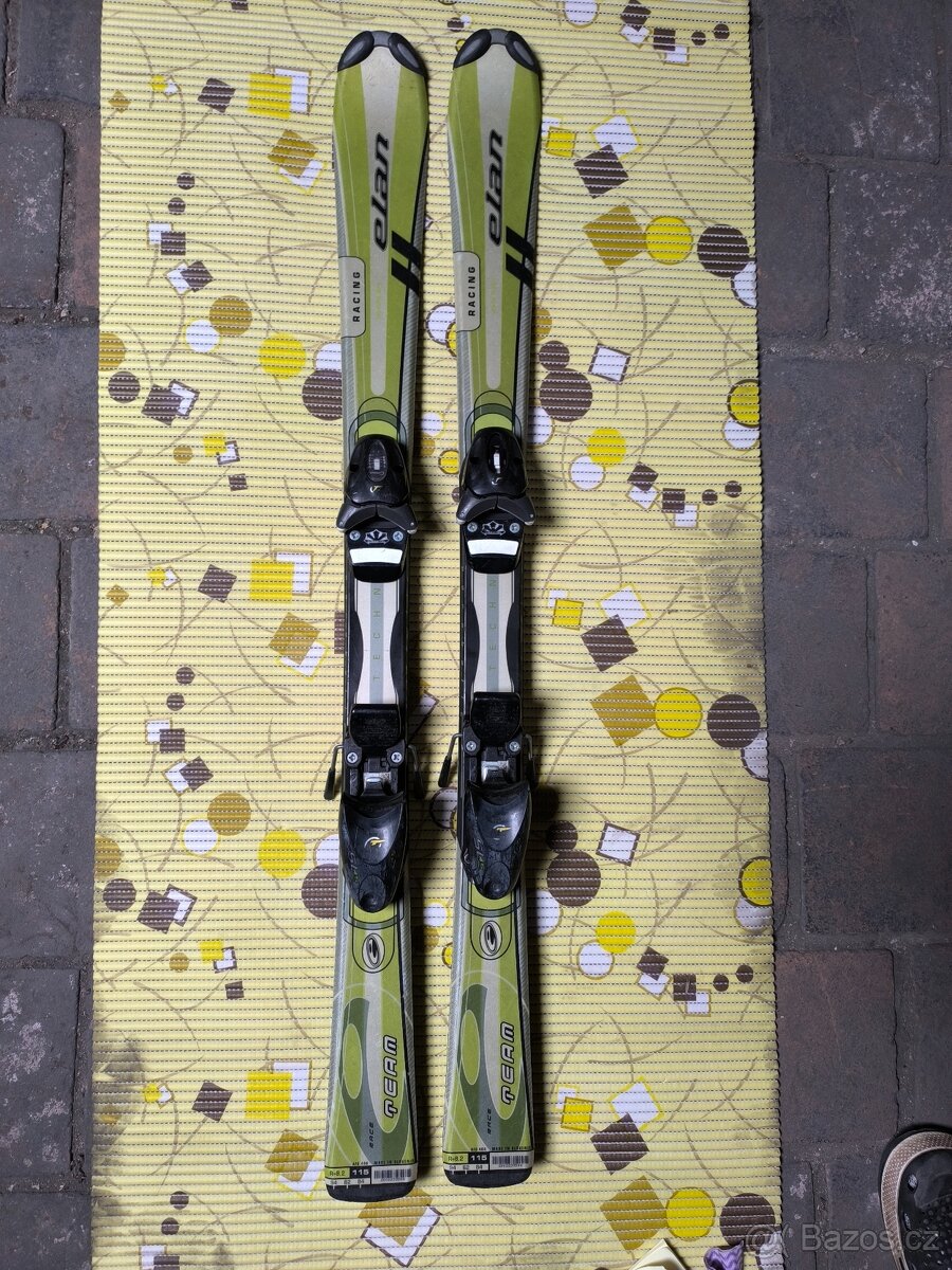 Set dětské lyže Elan 115 cm s vázáním Techno - 2