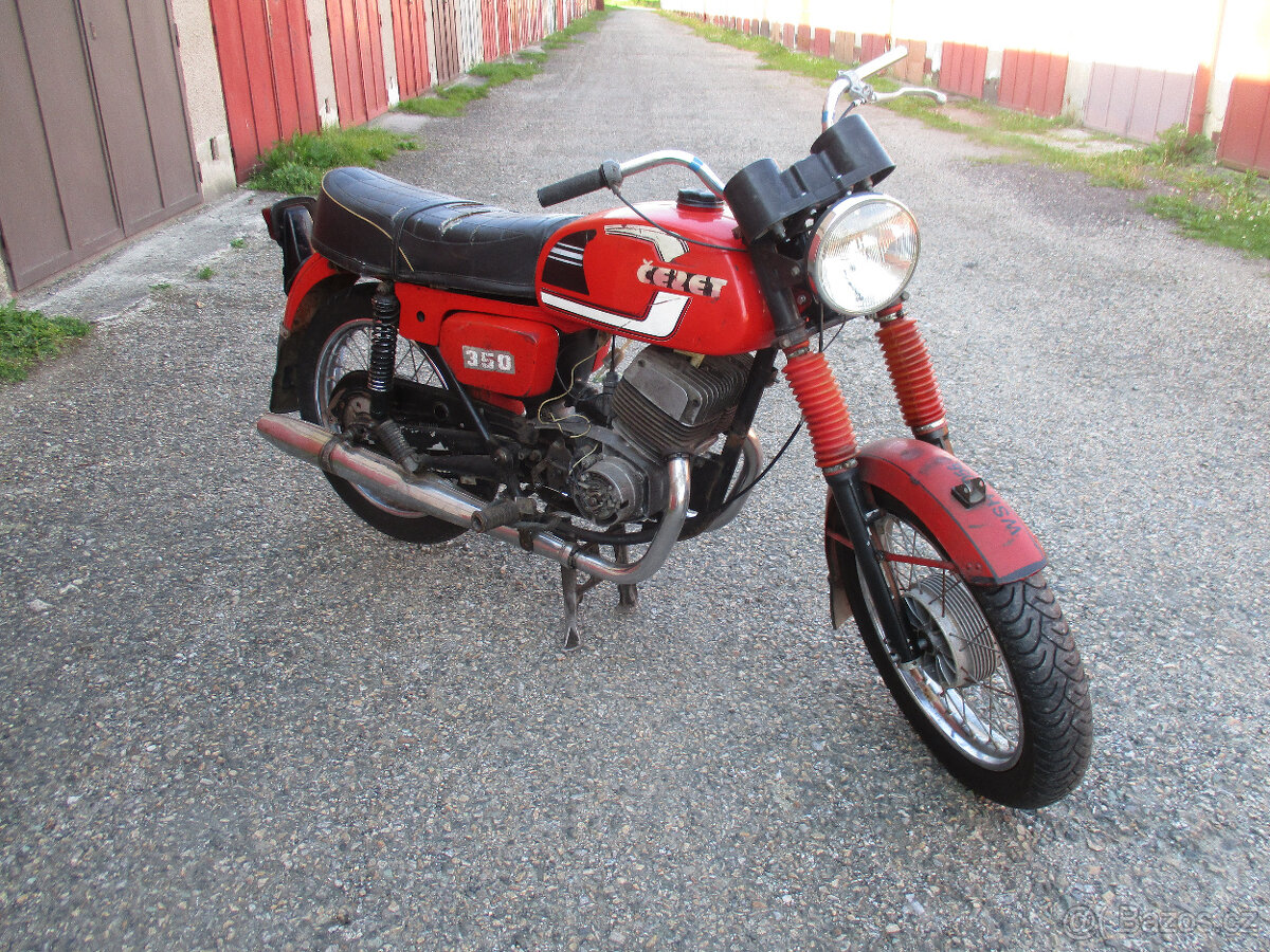 ČZ 350/472.6 s tp (PL) -je možno přihlásit na bílé SPZ - 2