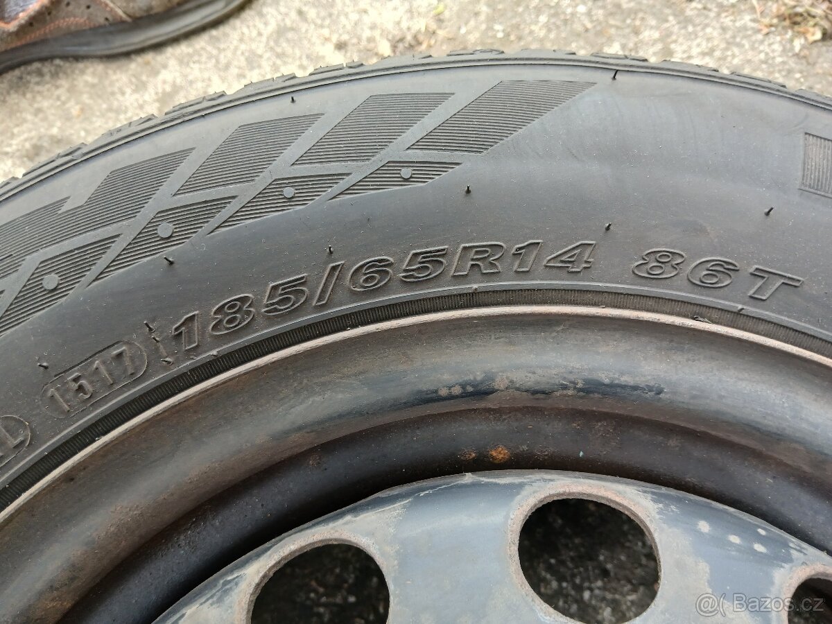 plechové disky 4x108 r14 Ford - 2