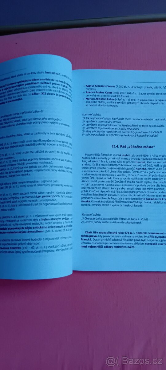 Dějiny státu a práva - 2