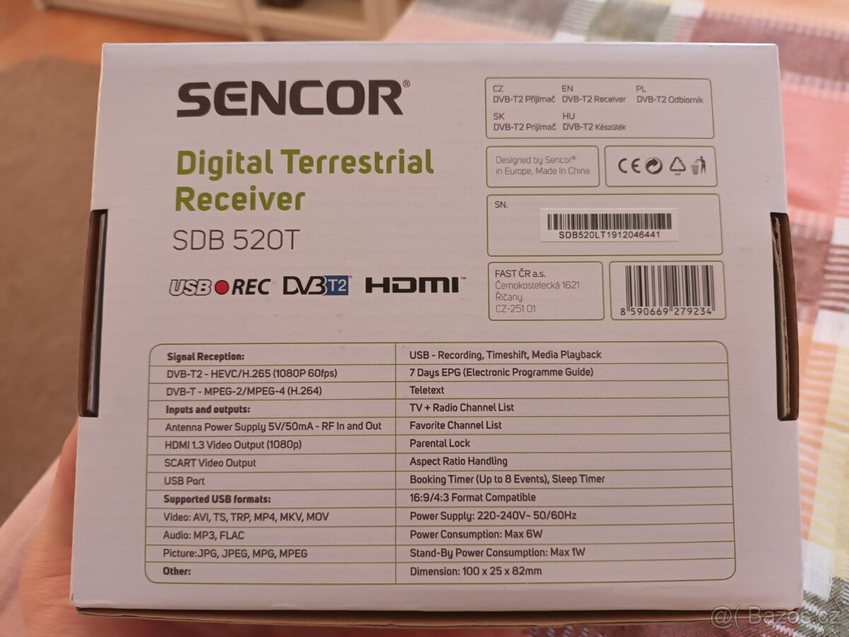 DVB T2 přijímač - 2