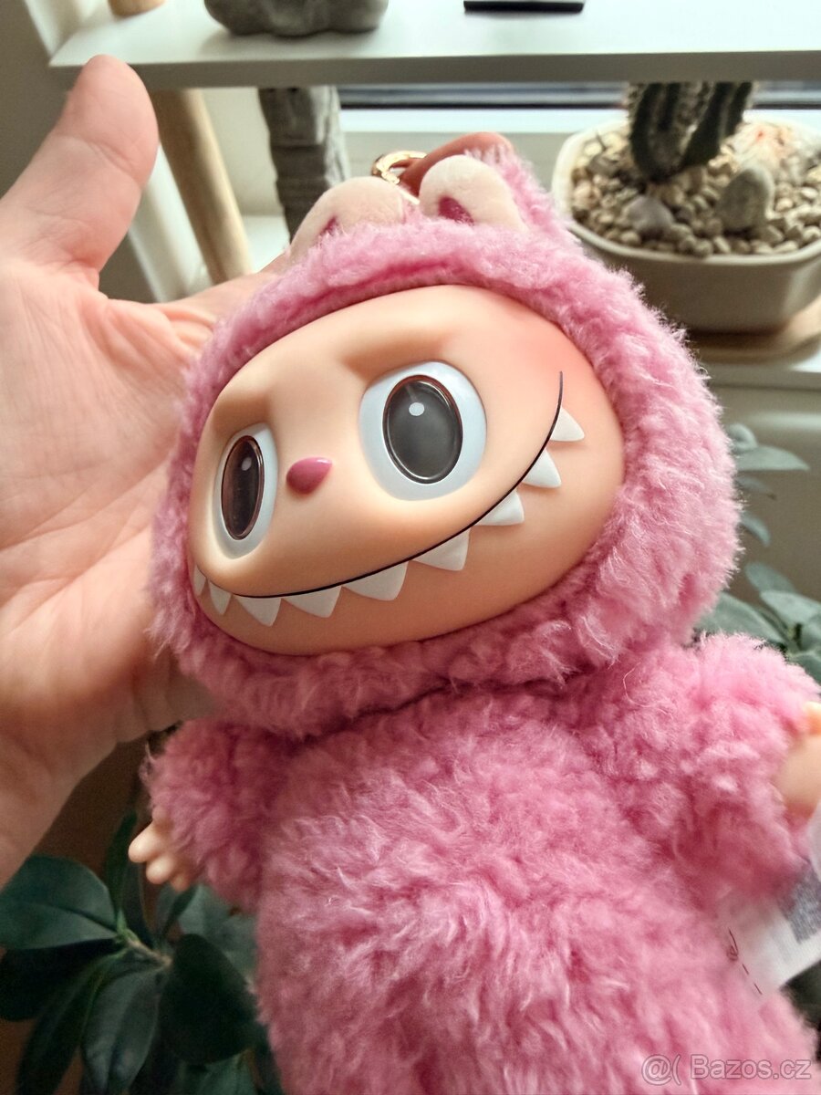 Labubu macaron lychee berry růžová - 2