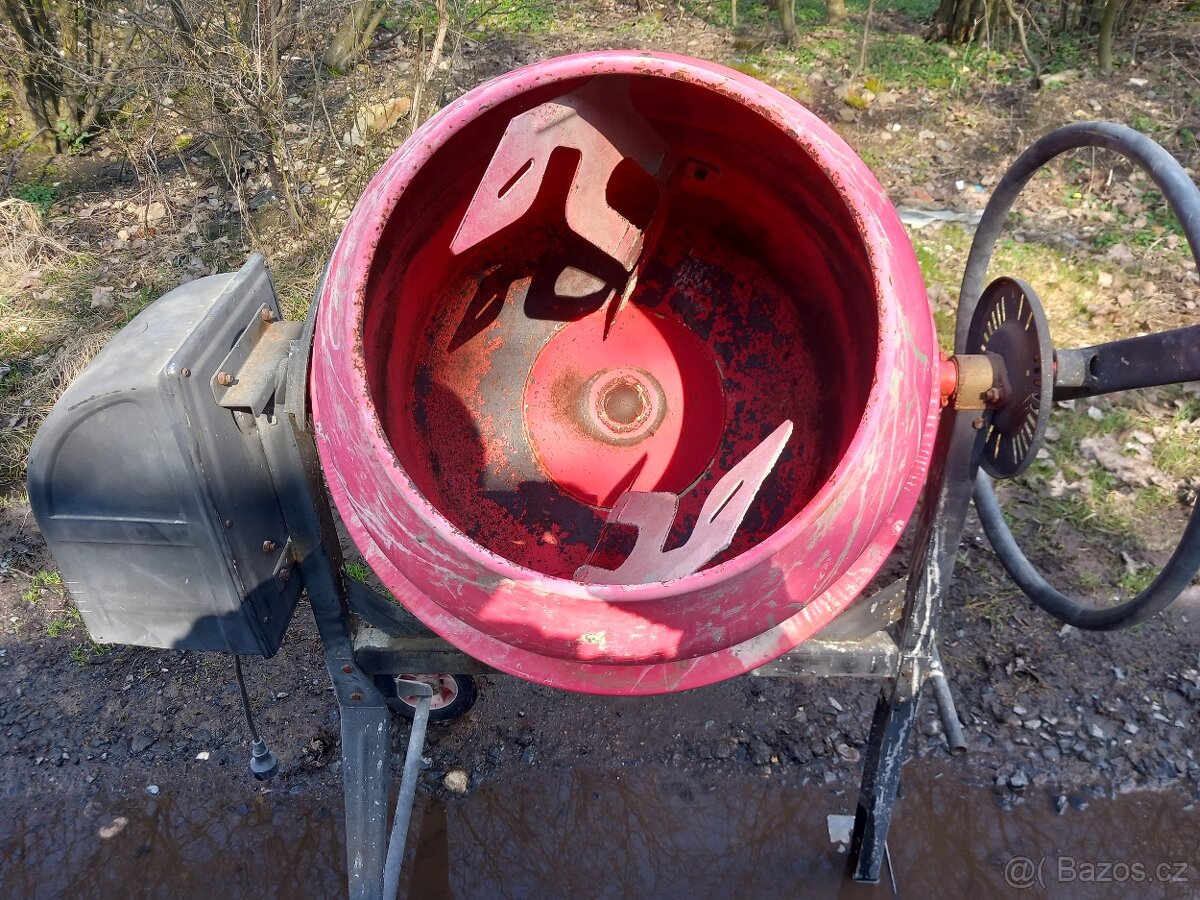 Míchačky na 230V buben 120L - 2