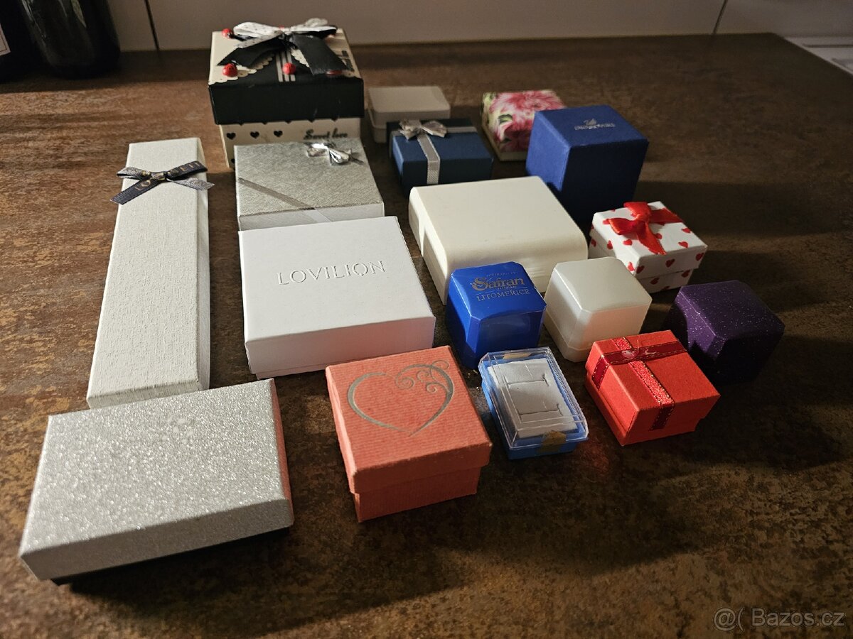 Dárkové krabičky na šperky - 2