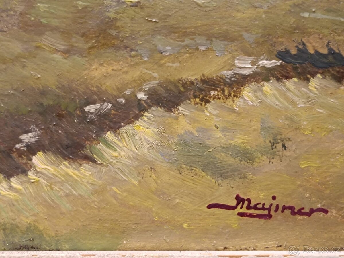 Obraz Majinar, Valachy, olej 50x68 - 2