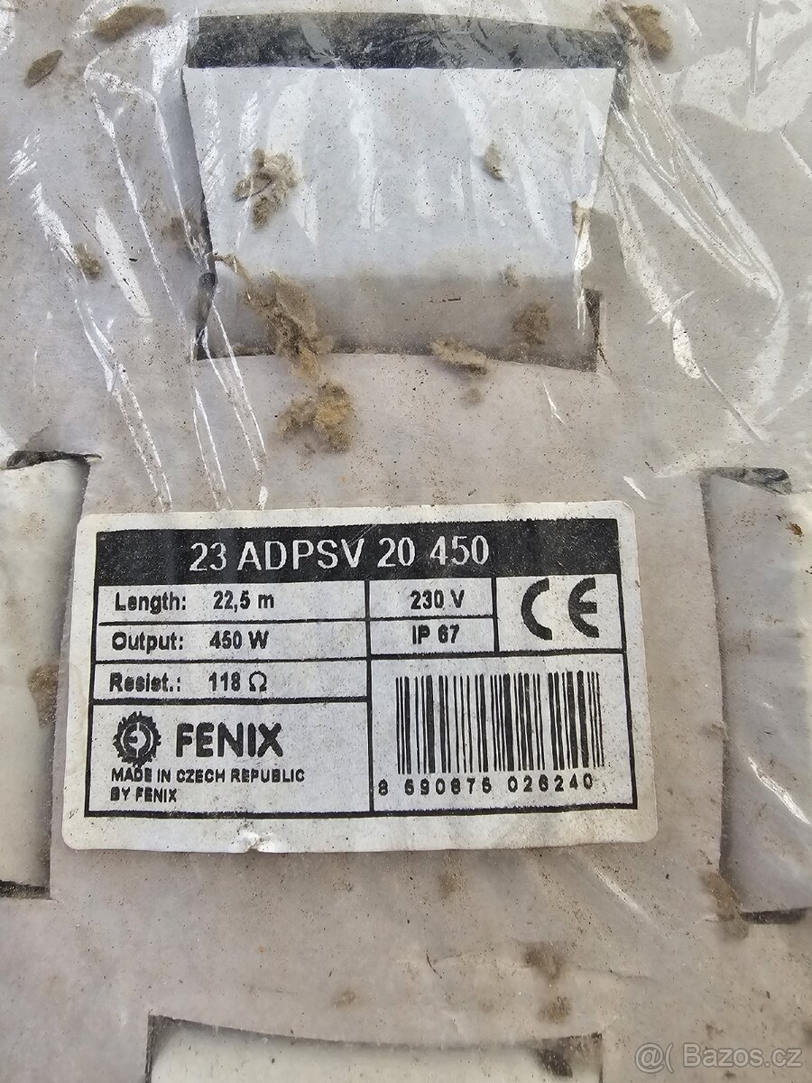 Topný kabel do žlabu - 2