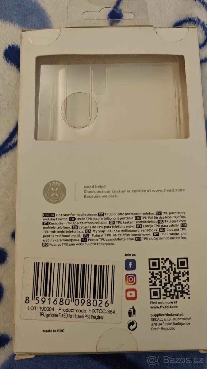 Huawei p30 pro pruh.obal - 2