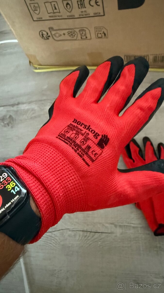 Pracovní rukavice, vel. 10 - 2