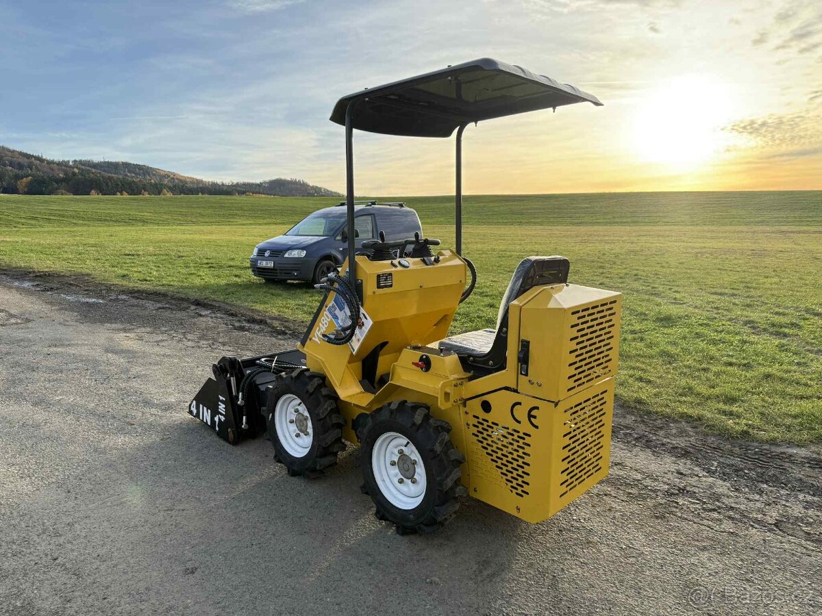 KOLOVÝ SMYKOVÝ NAKLADAČ INFRONT YF480 - 2